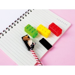 Sacapuntas Ladrillo - expositor 62 uds