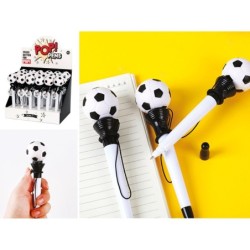 Bolígrafo Fútbol - expositor 24 uds