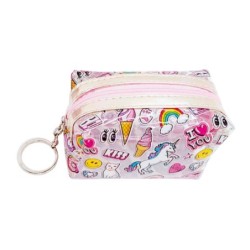 Estuche llavero transparente en PVC