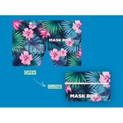 Porta-canetas de polipropileno Tropical