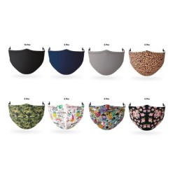 Assortimento 50pz 8 disegni adulto (no bandiera italiana)