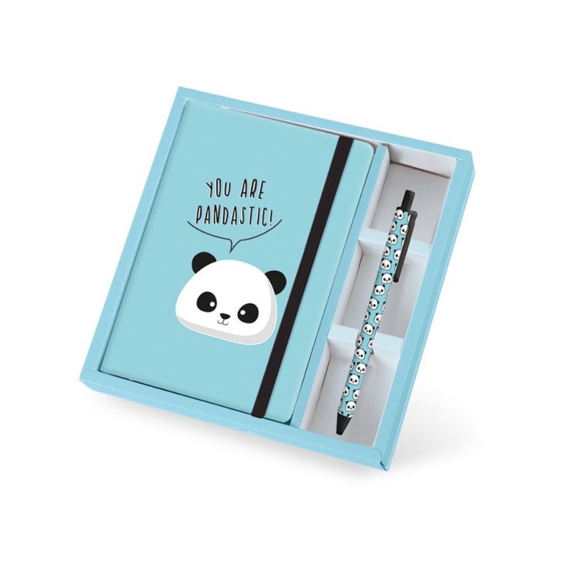 Cuaderno A5 + Bolígrafo PANDASTIC Cuaderno A5 + Bolígrafo PANDASTIC
