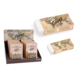 Goma de borrar OLD MAP - expositor 18 uds