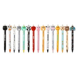 Bolígrafos Borrables 3D surtidos - expositor 96 uds