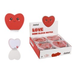 Bloc de Notas FOLLOW YOUR HEART - expositor 24 uds
