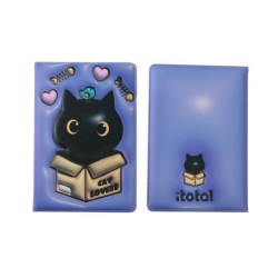 Libreta 3D BLACK CAT