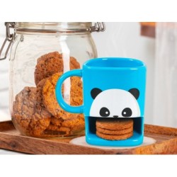 Taza Porta Galletas Panda