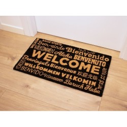 Felpudo WELCOME BLACK