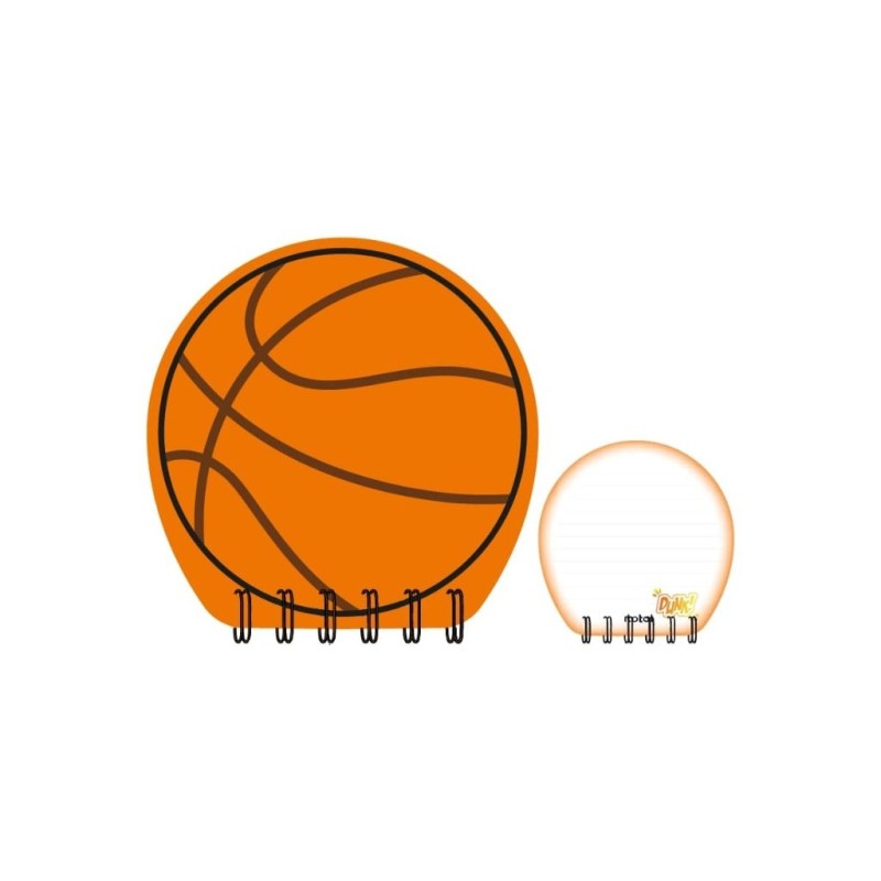 Bloc de Notas BASKETBALL - expositor 24 uds Bloc de Notas BASKETBALL - expositor 24 uds