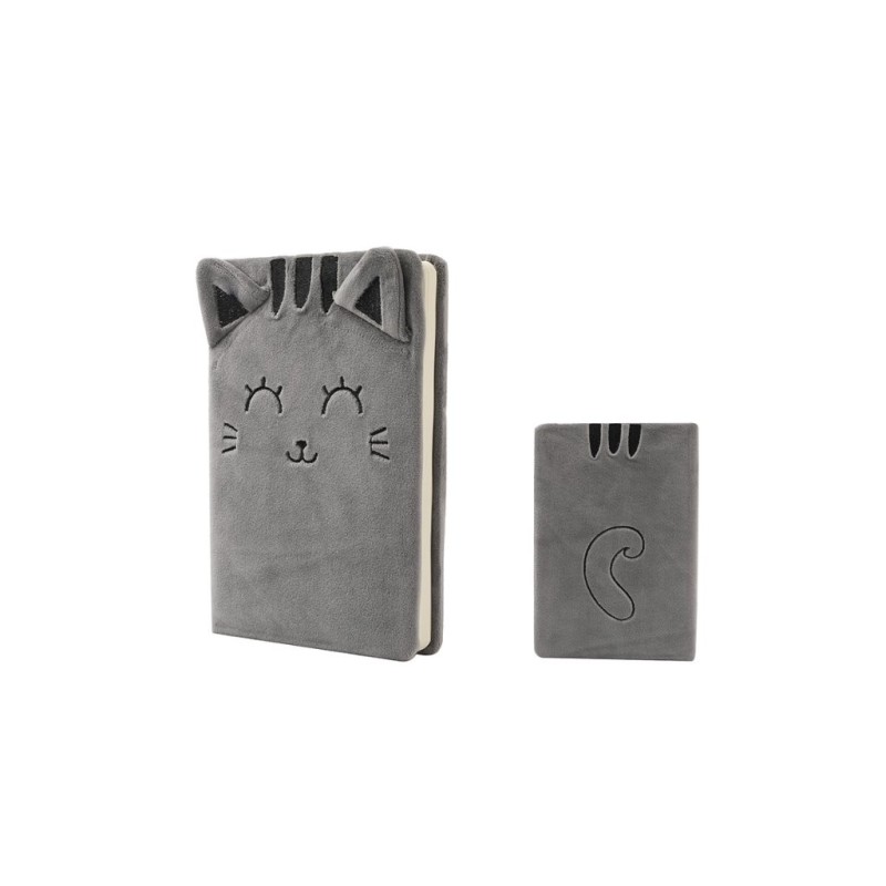 Libreta Plush GREY CAT Libreta Plush GREY CAT