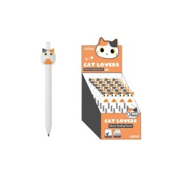 Lápiz Never Ending ORANGE CAT - expositor 24 uds