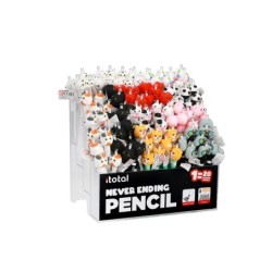 Lápices Never Ending surtidos - expositor 144 uds