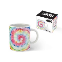 Taza de cerámica TIE DYE
