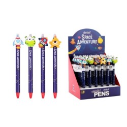 Bolígrafo Borrable SPACE ADVENTURE - expositor 36 uds
