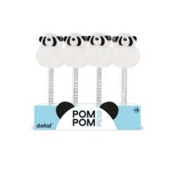 Bolígrafo Pom Pom Panda - expositor 16 uds