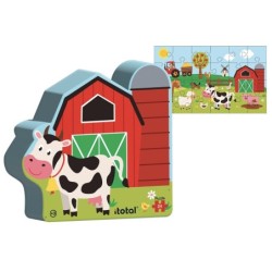 Puzzle 24 piezas edad 3+ FARM