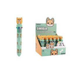 Bolígrafo Multicolor SHIBA - expositor 36 uds