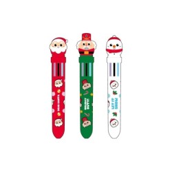 Bolígrafo Multicolor XMAS - expositor 36 uds