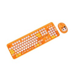 Conjunto de Teclado y Ratón ORANGE CAT (IT)