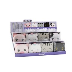 Set de manicuras surtidos - expositor 24 uds