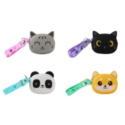 Monederos de silicona surtidos