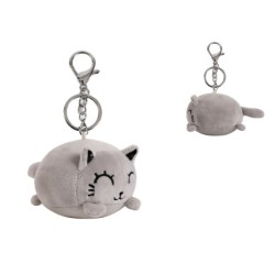 Llavero Plush GREY CAT