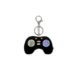 Llavero Plush LET'S PLAY - negro