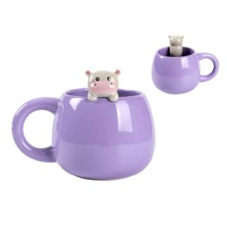 Taza de Cerámica con Charm HIPPO