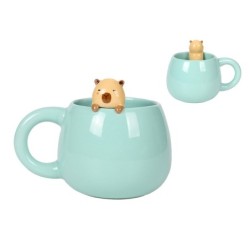 Taza de Cerámica con Charm CAPYBARA