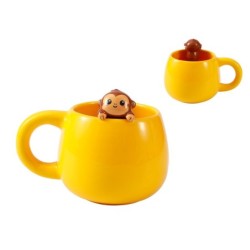 Taza de Ceramica con Charm MONKEY