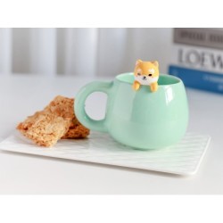 Taza de Cerámica con Charm SHIBA