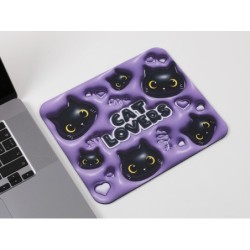 Alfombrilla de ratón 3D BLACK CAT