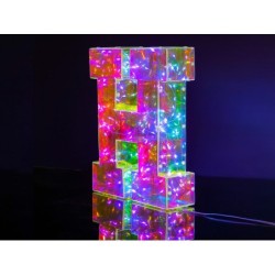 Luz LED en forma de H