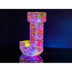 Luz LED en forma de J