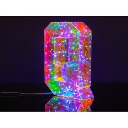 Luz LED en forma de Q