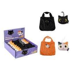 Bolsa de Compras plegable CAT - expositor 36 uds
