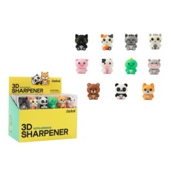 Sacapuntas 3D surtidos - expositor 48 uds