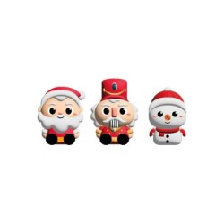 Sacapuntas 3D XMAS - expositor 24 uds