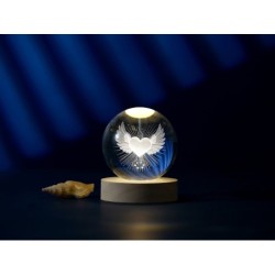 Lámpara Bola de cristal media Corazón