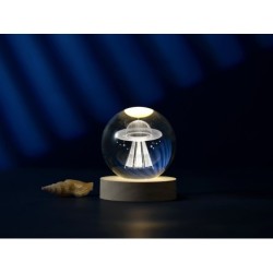 Lámpara Bola de cristal media Ufo