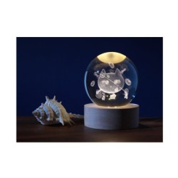 Lámpara Bola de cristal pequeña CAT