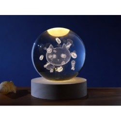 Lámpara Bola de cristal media CAT