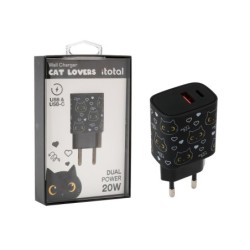 Enchufe USB BLACK CAT