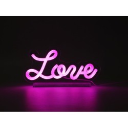 Letrero LED LOVE en cursiva