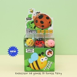 Exp.24 gomas 3D Forest Fairy 3 modelos JUL-2025