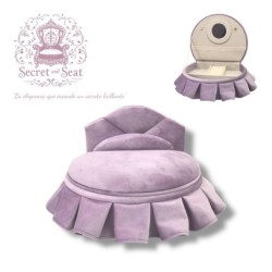 Mini sofá Secret & Seat joyero purpple SEP-2025