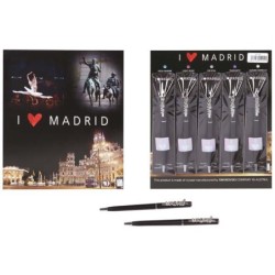 PACK 5 BOLIS SWAROVSKY RECUERDO DE MADRID 13 x 1 cm