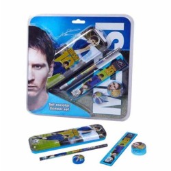 SET PAPELERIA COLECCION MESSI 26 x 25,5 x 2,5 cm
