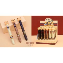 EXP.24 BOLIS 8 COL MR.NANDY THE BEAR ,3 MODELOS 34 x 18 x 24 cm.