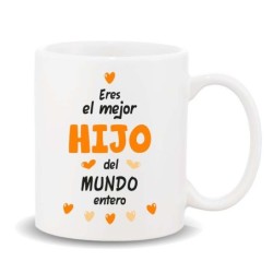 MUG COLECCION FAMILIA,HIJO 8 x 8 x 9,5 cm.